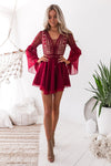 Alyse Dress | Wine