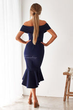 Brienne Dress (Navy) - BEST SELLING