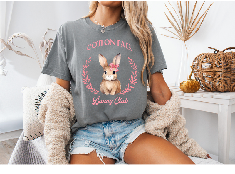 Cottontail Bunny Club Graphic Tee