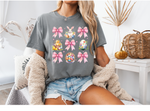 Easter Eggs, Bunnies, and Bows Graphic Tee