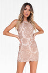 Inka Lace Dress (Mocha)