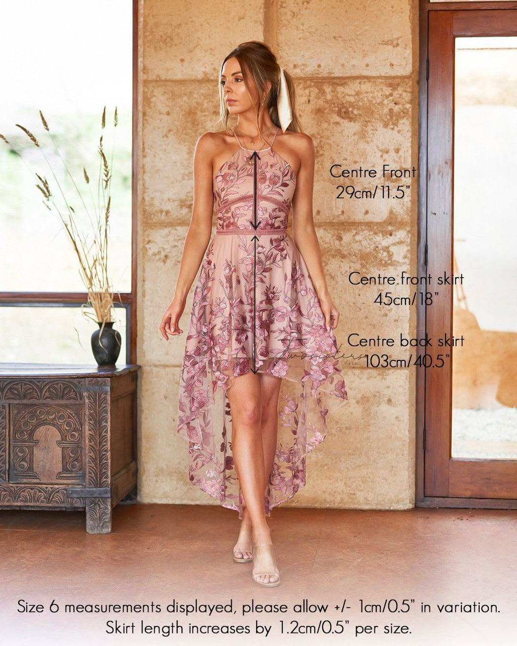 Jennifer Dress (Pink) - BEST SELLING
