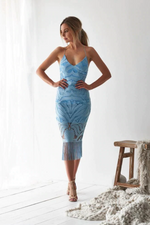 Khaleesi Dress | Baby Blue