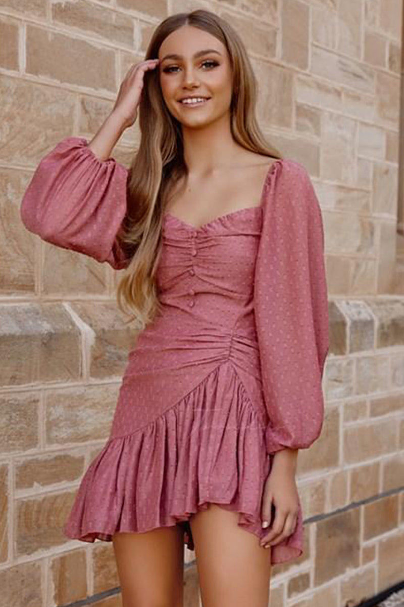 Merella Dress (Mauve)