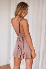 The Perfect Date Dress (Mocha)