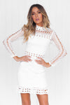 Riverdale Dress (White) - BEST SELLING