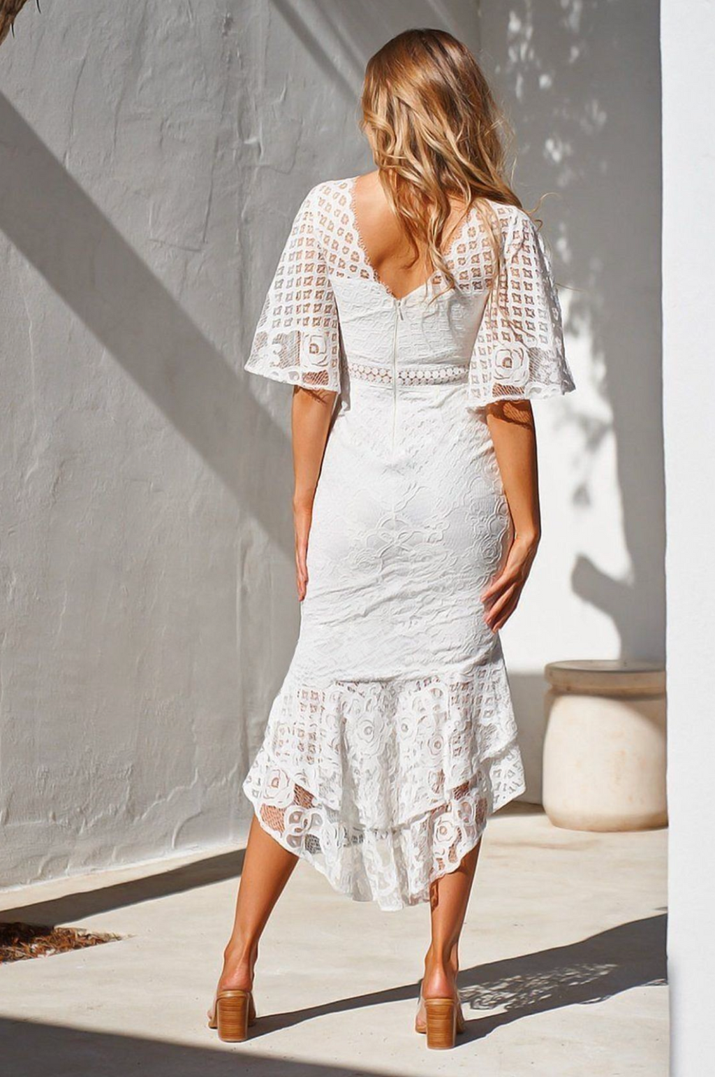 Reyna Dress | White