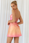 NEW - Suela Mini Dress (Pink/Orange)