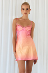 NEW - Suela Mini Dress (Pink/Orange)