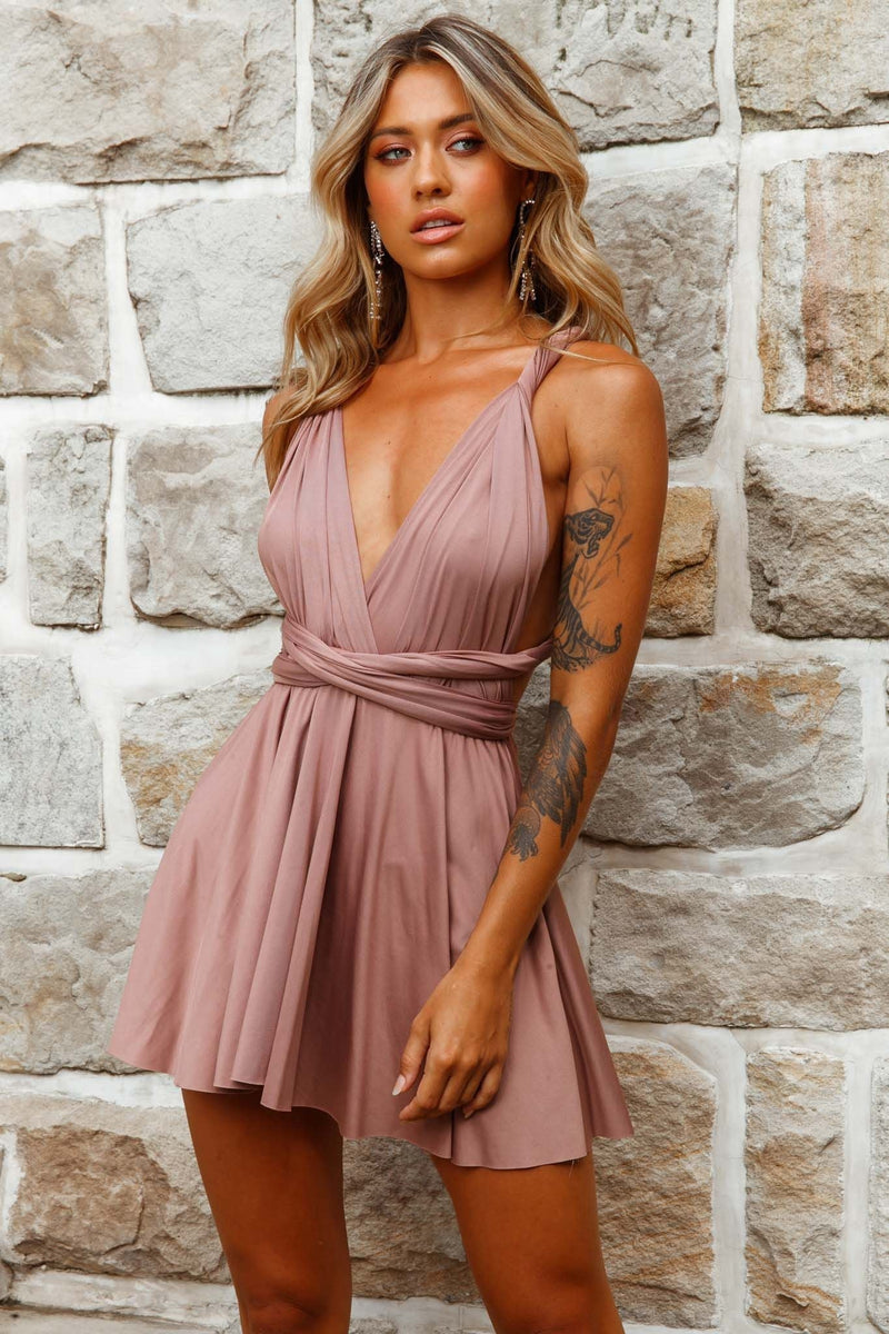 The Perfect Date Dress (Mocha)