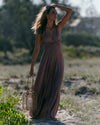 The Perfect Date Multiway Maxi Dress (Mocha)