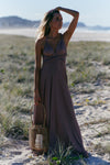 The Perfect Date Multiway Maxi Dress (Mocha)