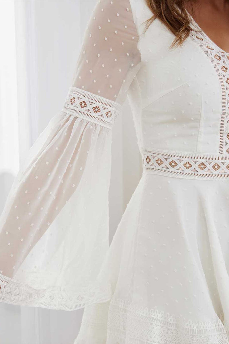 Arella Dress (White)